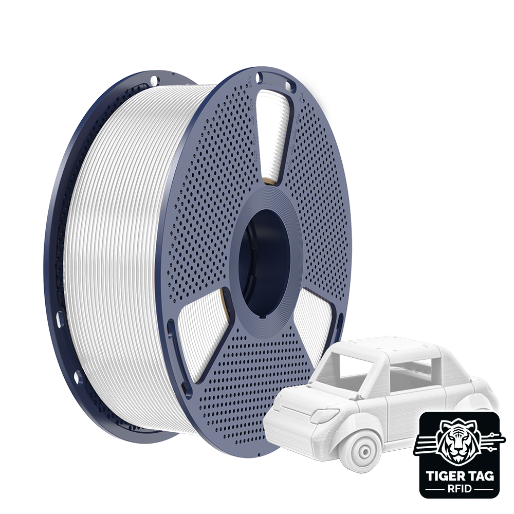 Sunlu - PETG - Blanc (White) - 1,75 mm - 1 kg avec RFID TigerTag