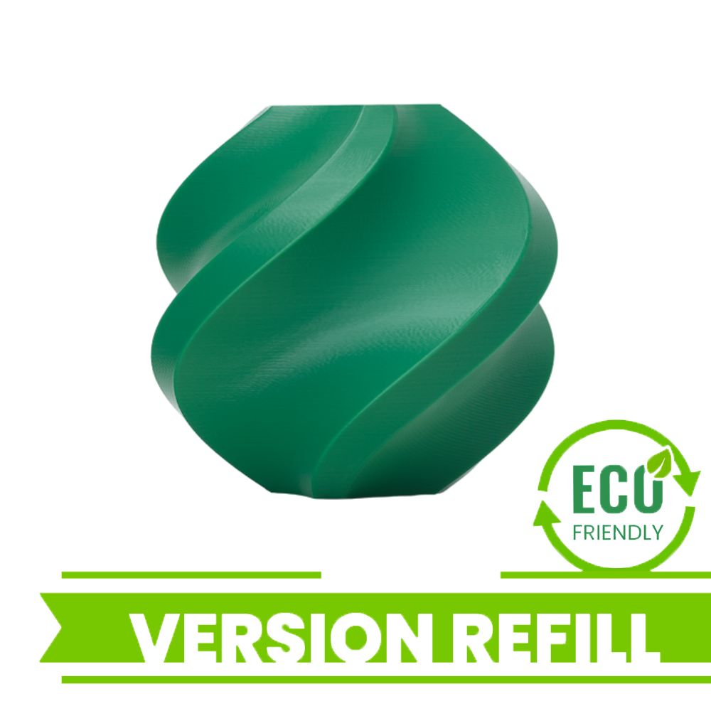 Bambu Lab - PLA Basic - Vert Gui (Mistletoe Green) - 1,75 mm - 1 kg Refill