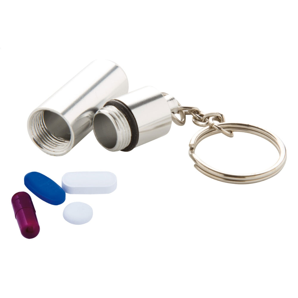MissKraft - Carrypill Porte-clés pilulier à graver