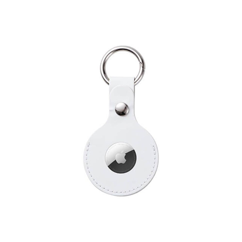 MissKraft - Sublimation - Porte-clés en cuir / étui AirTag - Blanc