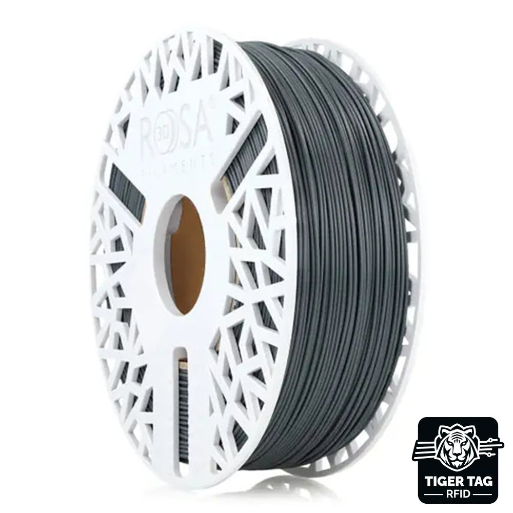 Rosa3D - ABS+ Gris (Gray) - 1,75 mm - 1 kg avec RFID TigerTag