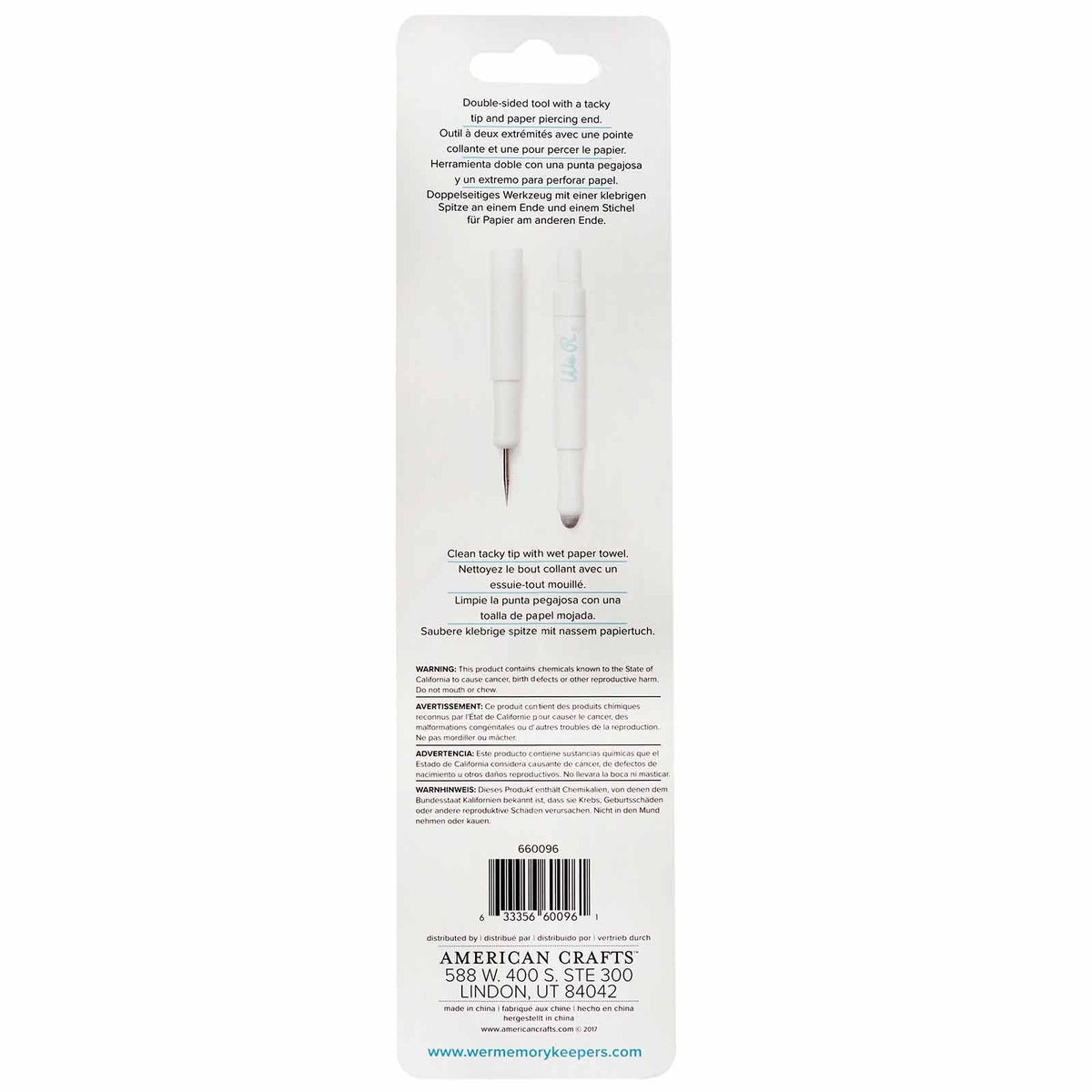 We R Memory Keepers - Outil 2-en-1 pour Percer et Coller