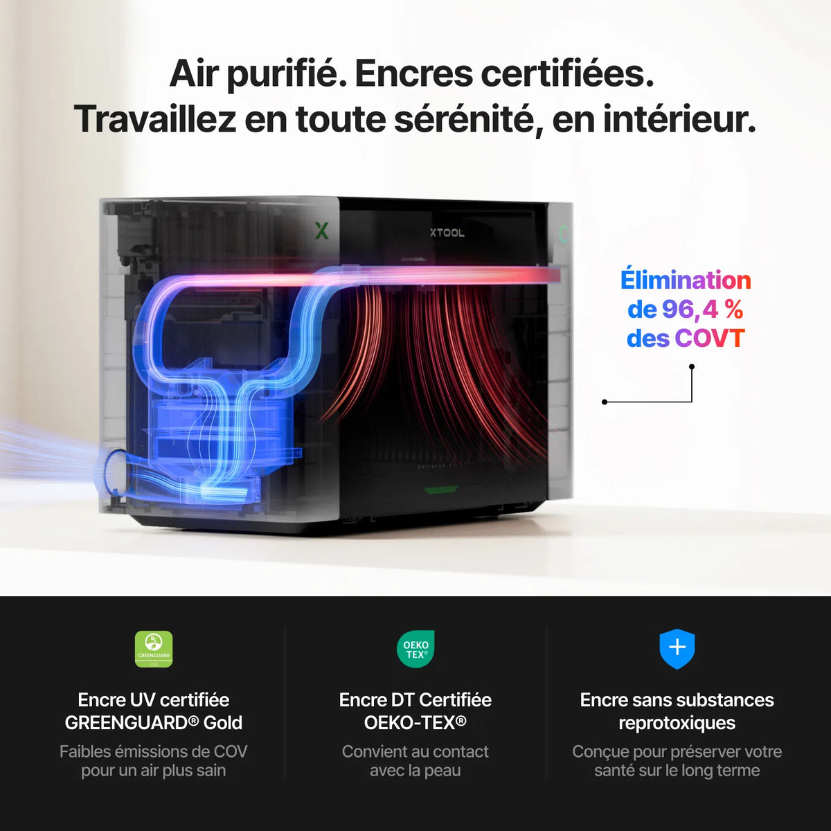 xTool - O1 Omni Printer - Pack Polyvalent DT + UV (UV&DTG Versatile Bundle)