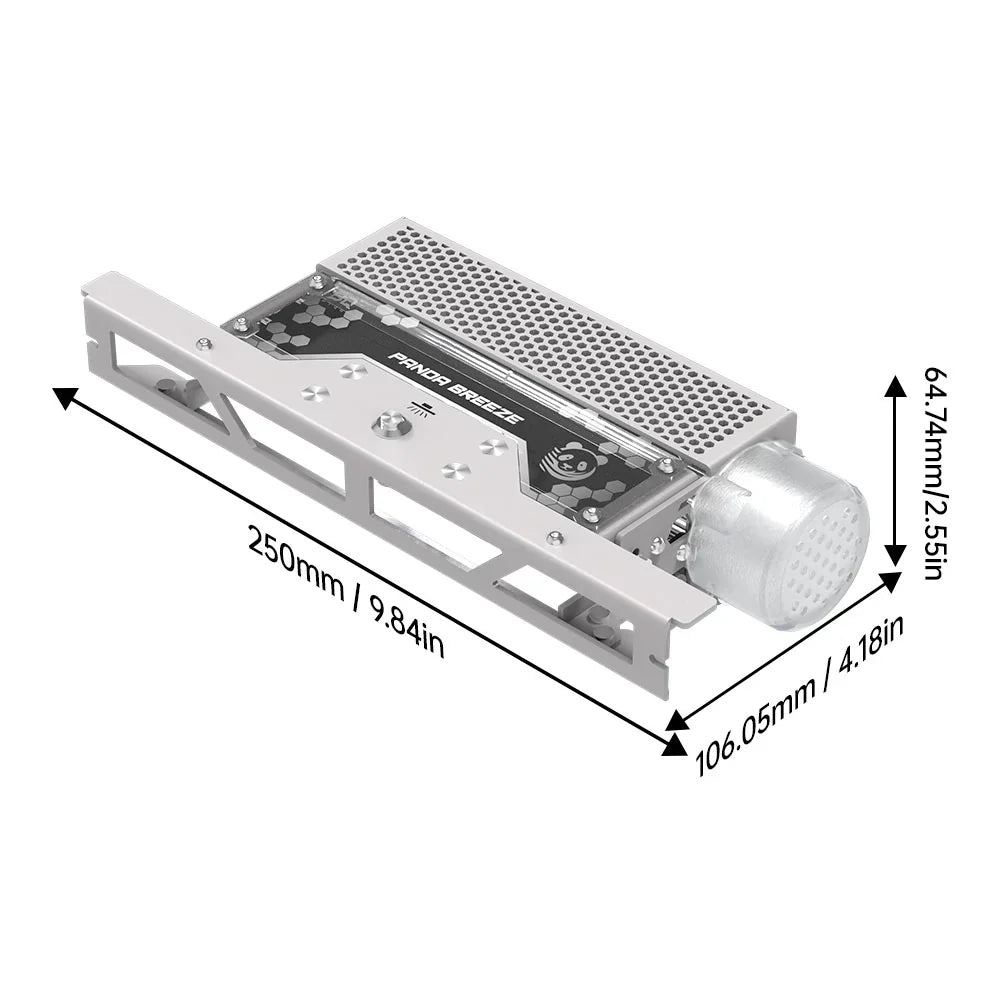 BIQU - Panda Breeze - Ventilateur à Flux Transversal (Cross Flow Fan) pour BambuLab A1