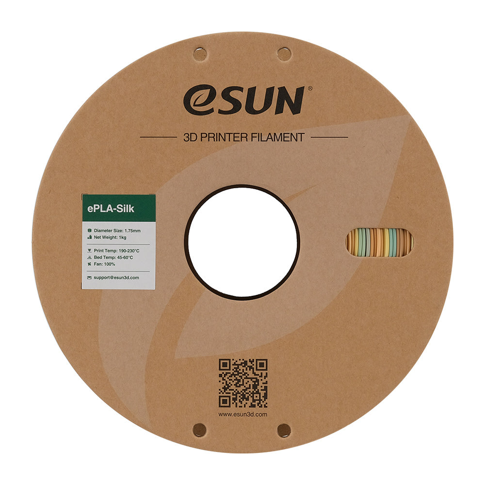 Bobine eSun de eSilk Rainbow - 1 kg - Packaging