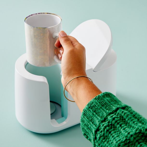 Cricut - Mug en céramique - blanc - 12 oz / 340 ml (lot 2 Mugs)