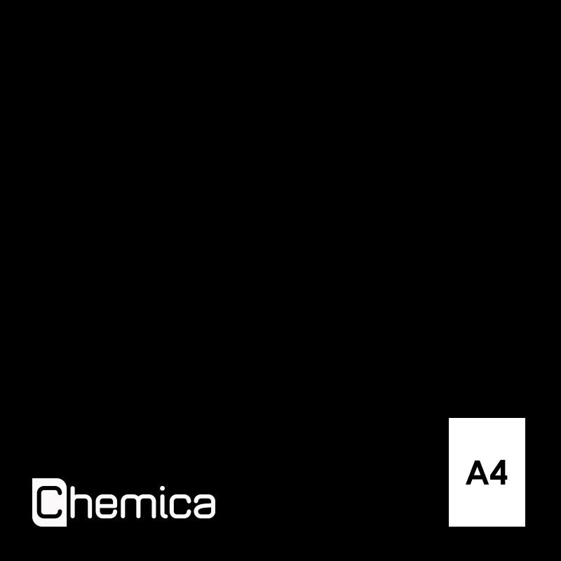 Chemica - Hotmark Revolution - Noir (Black) - Feuille 30 cm x 20 cm