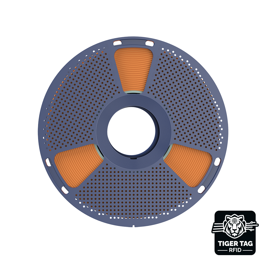Sunlu - PLA Matte - Orange (Orange) - 1,75 mm - 1 kg avec RFID TigerTag