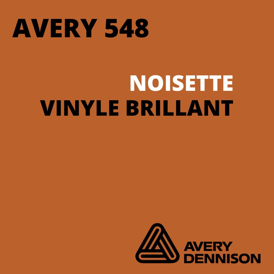 vinyle brillant noisette 548 avery atome3d
