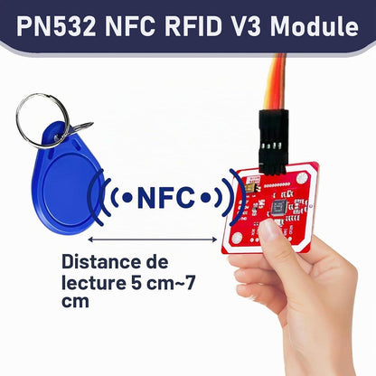 Waveshare - PN532 - Module NFC RFID V3 Kit - 2 pcs