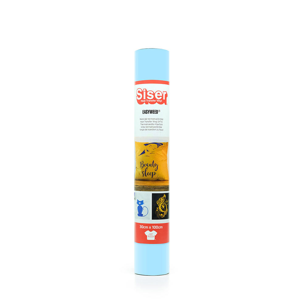 Siser - Basic Flex - Rouleau Thermocollant - (A0051) Bleu Pâle - 30 x 100 cm