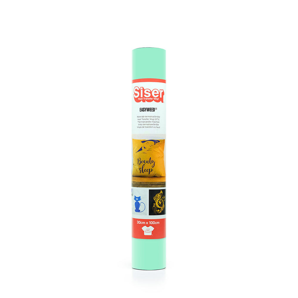Siser - Basic Flex - Rouleau Thermocollant - (A0068) Vert Menthe - 30 x 100 cm