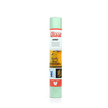Siser - Basic Flex - Rouleau Thermocollant - (A0126) Vert Sauge - 30 x 100 cm