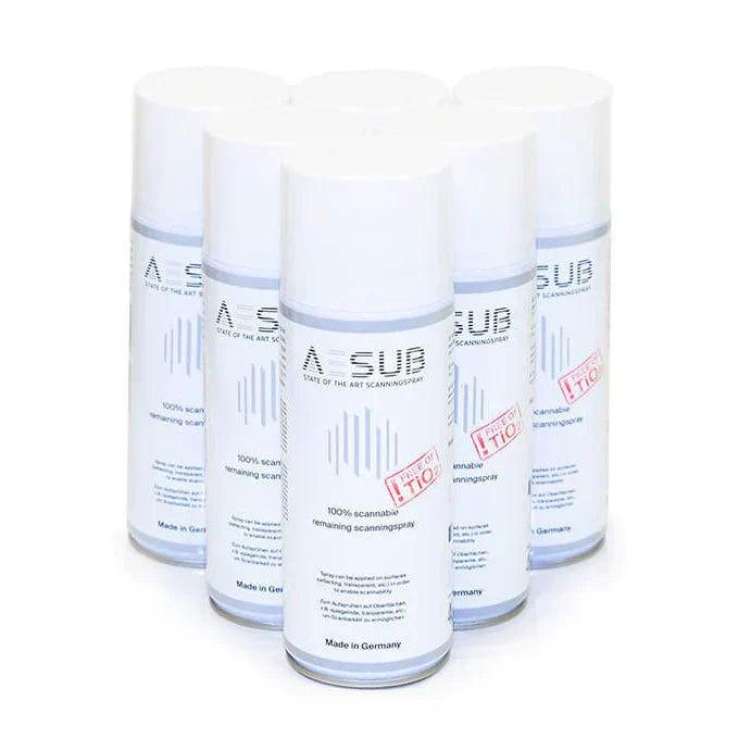 Pack Expert Scanner Otter + ScanBridge + Trépied et plateau tournant + Aesub spray matifiant blanc x