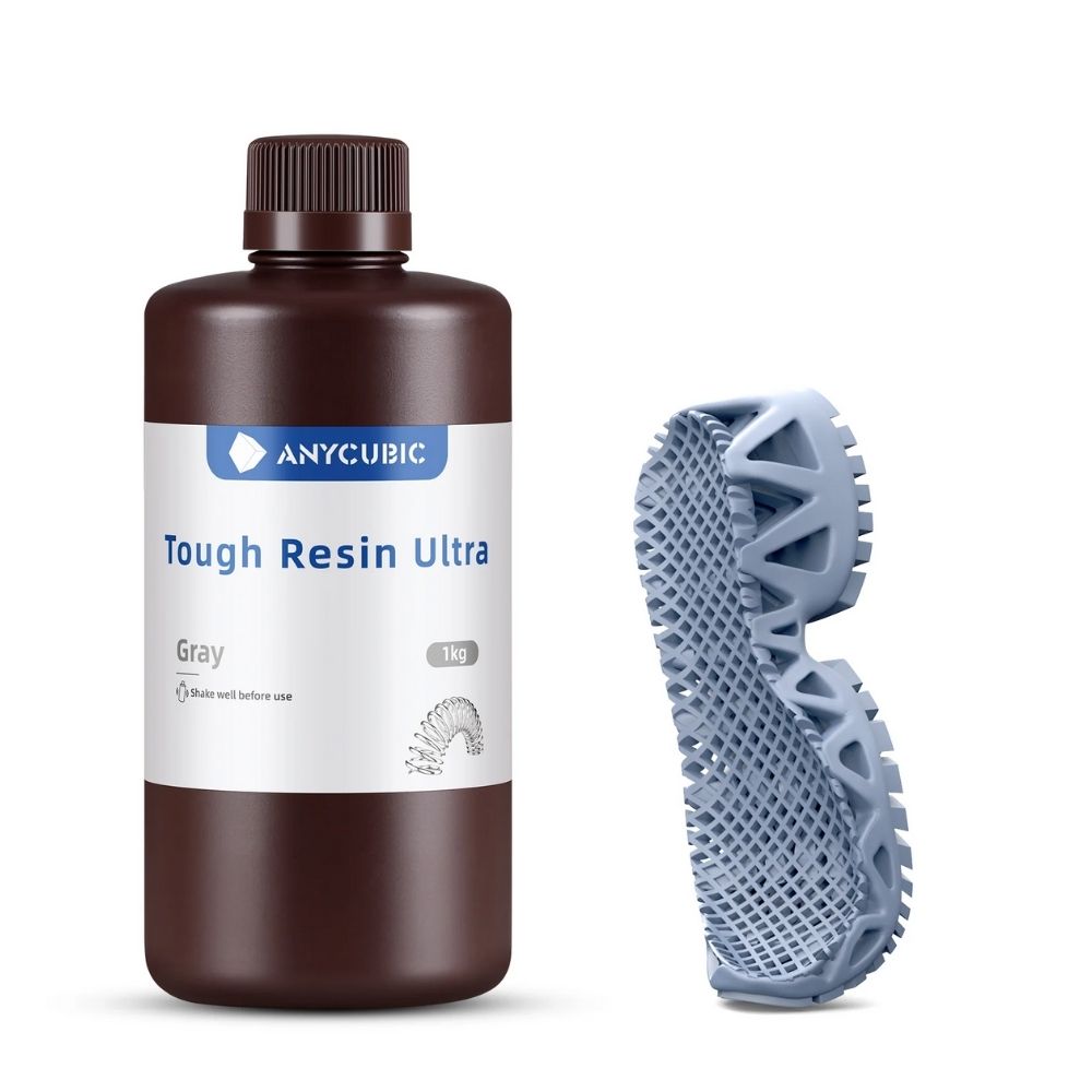 Anycubic - Tough Resin Ultra - Gris (Grey) - 1 kg