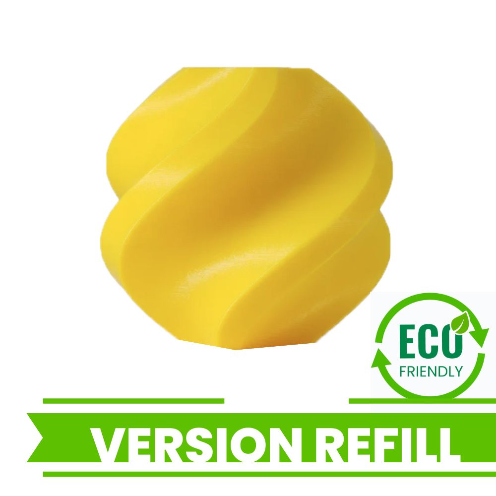 Bambu Lab - ABS - Jaune (Yellow) - 1,75 mm - 1 kg - Refill