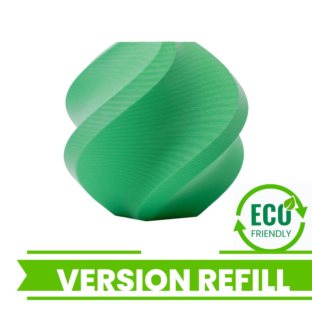 Bambu Lab - PLA Matte - Vert Tendre (Grass Green) - 1,75 mm - 1 kg - Refill