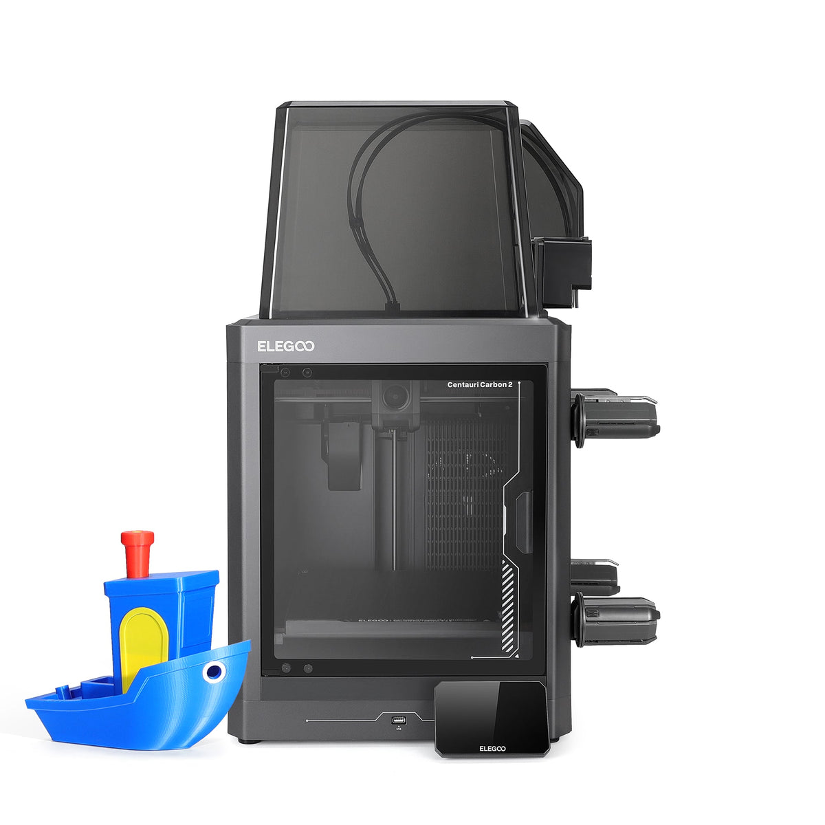 Elegoo - Centauri Carbon 2 Combo - Imprimante 3D avec Multicolore CC2 + CANVAS Entièrement Automatique