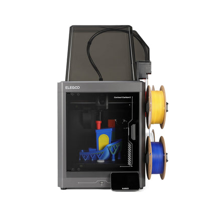 Elegoo - Centauri Carbon 2 Combo - Imprimante 3D avec Multicolore CC2 + CANVAS Entièrement Automatique