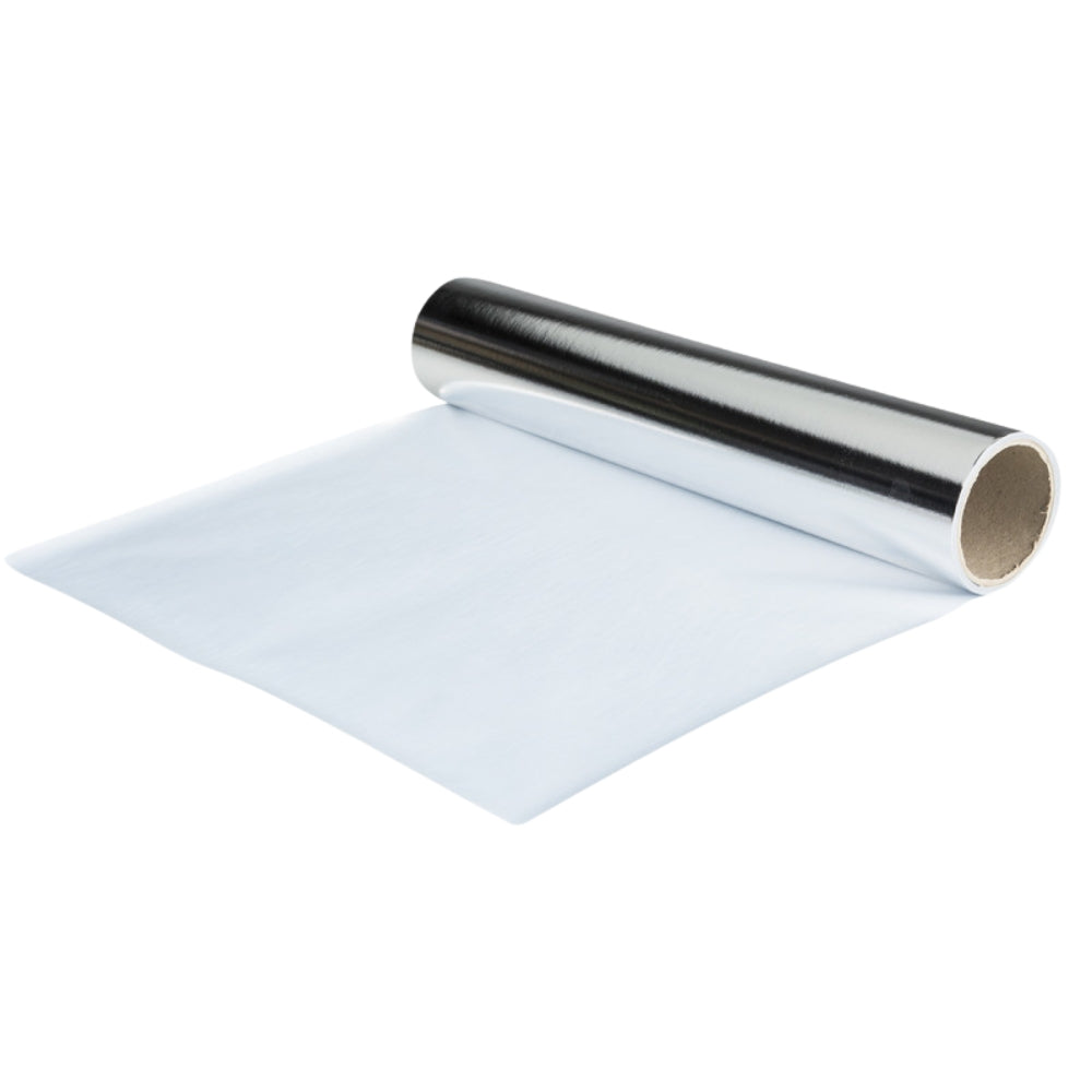Chemica - Bling Bling Mirror - Rouleau de Thermocollant  Effet Miroir Argent - 50 cm x 5 m