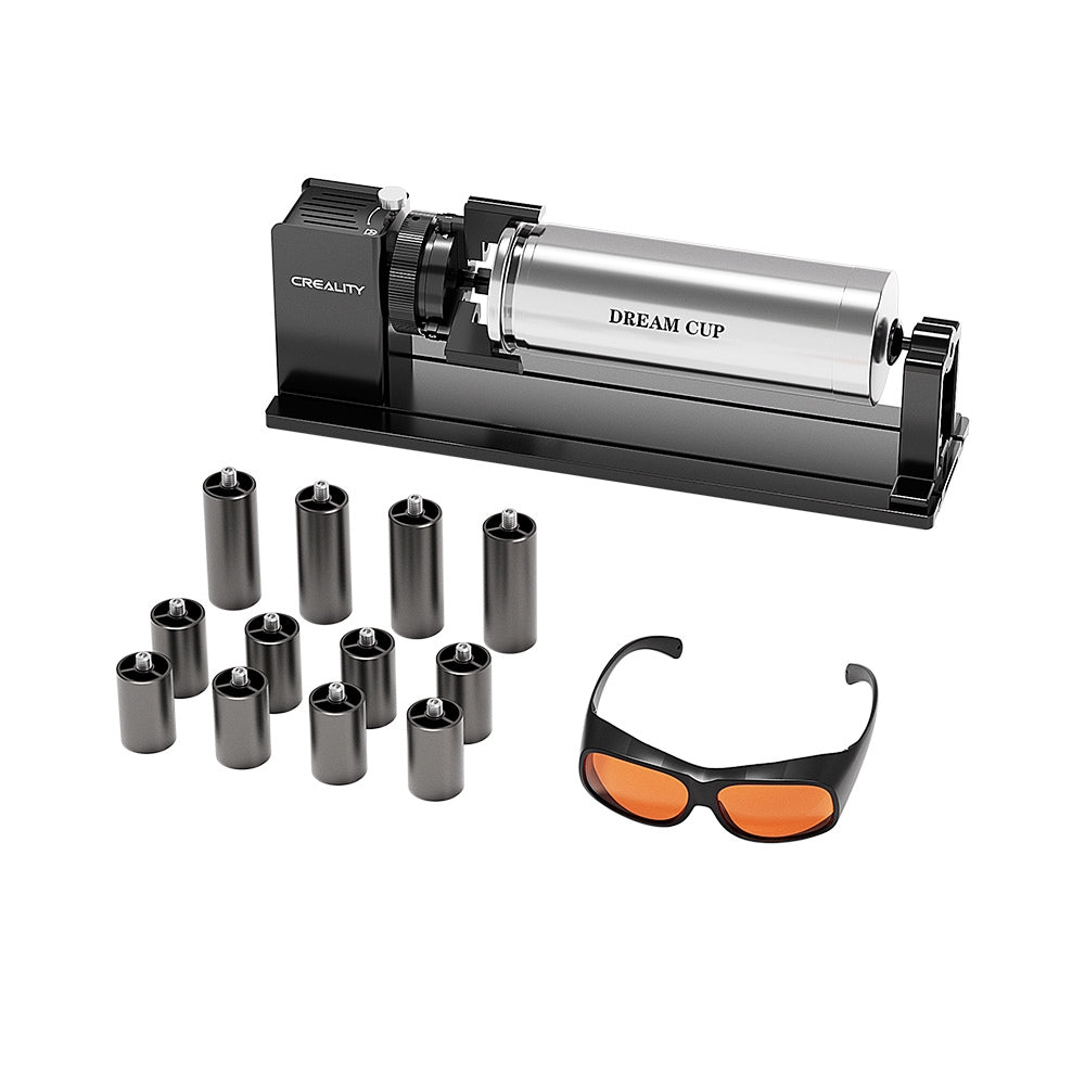 Creality - Falcon A1 - Kit de Mise à Niveau Rotary Pro (Rotary Kit Pro Upgrade Package)
