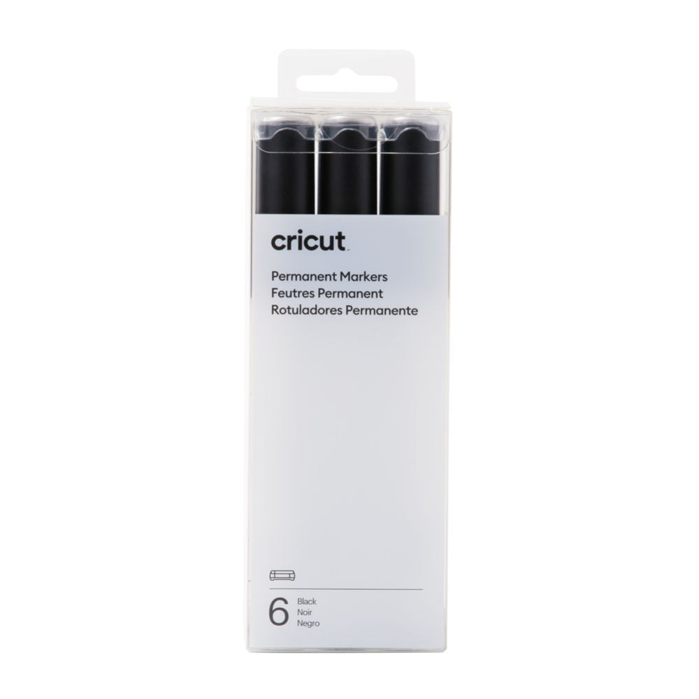 Cricut - Venture - Feutres Permanents - 2,5 mm - Lot de 6