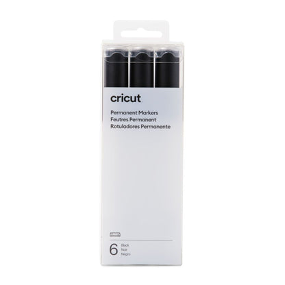 Cricut - Venture - Feutres Permanents - 2,5 mm - Lot de 6