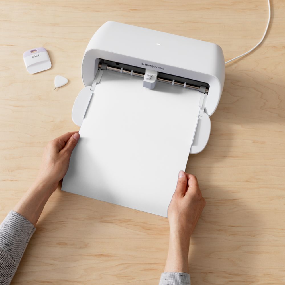 Cricut Joy Xtra - Smart Vinyl Amovible - Vinyle Thermocollant - Blanc Mat