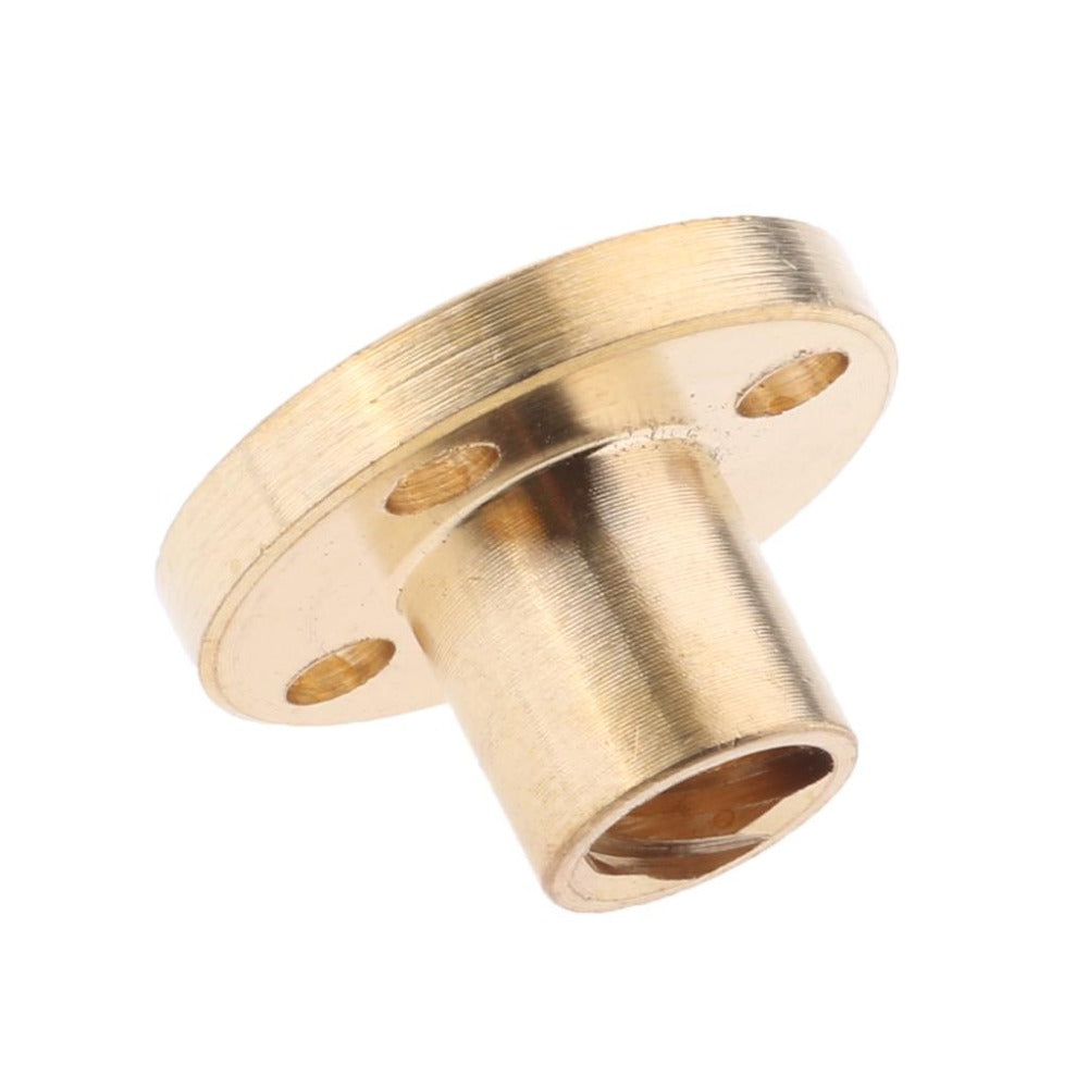 Écrou en cuivre copepr nut pour vis mère TR8  8 diamètre 8 mm2