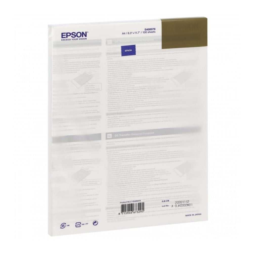 Epson Papier à sublimation