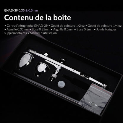 Pack Aérographe Confort Plus GHAD-39
