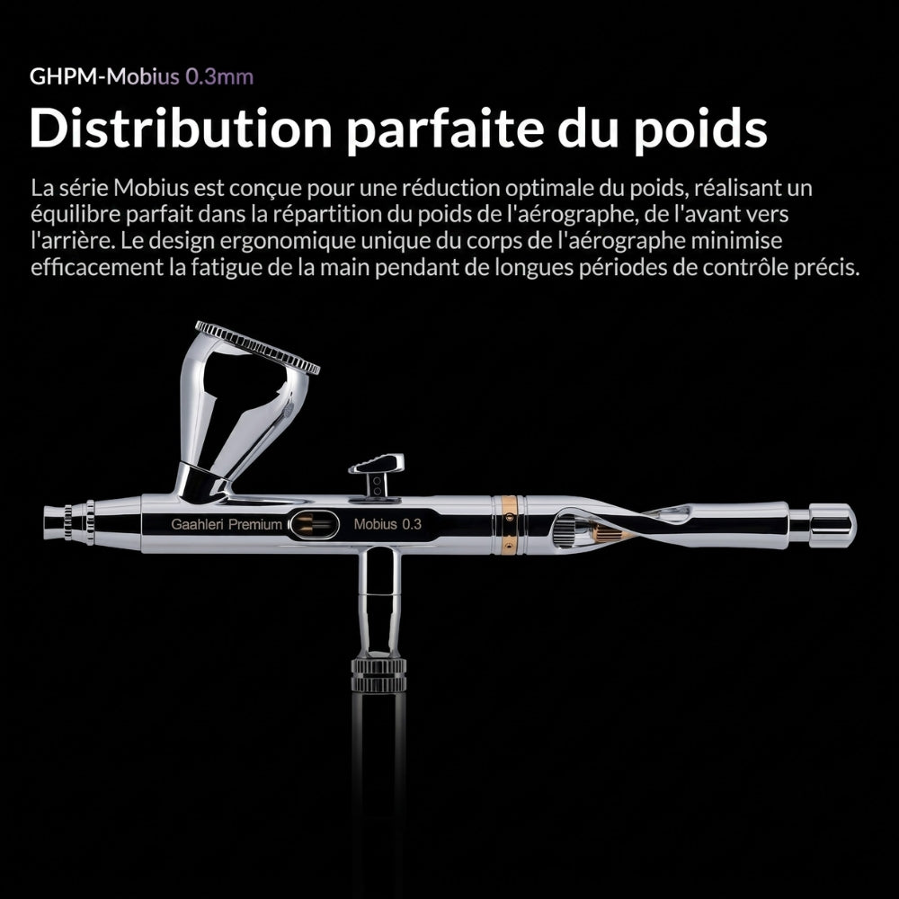 Pack Aérographe Confort MOBIUS 3.0