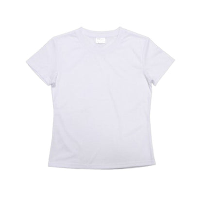 MissKraft - Sublimation - T-shirt Femme 100% Polyester - Blanc