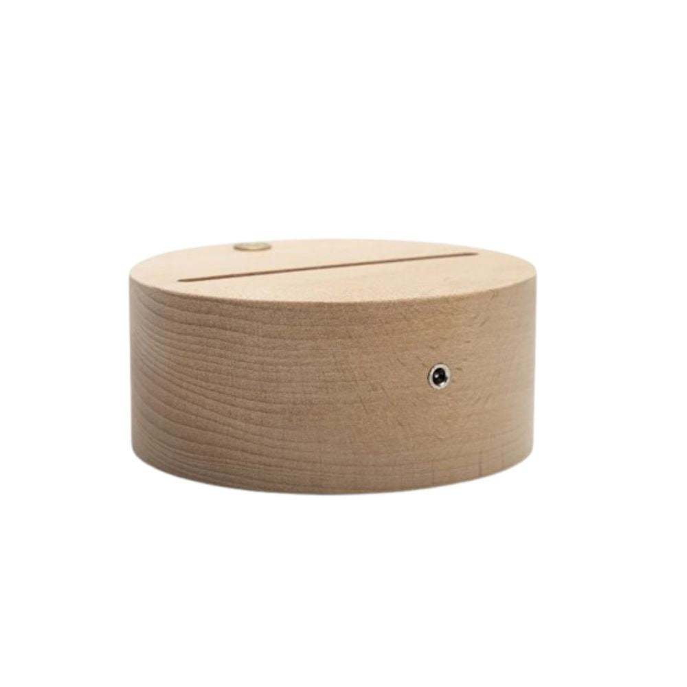 MissKraft - Sublimation - Base Rechargeable LED Ronde - 7 couleurs