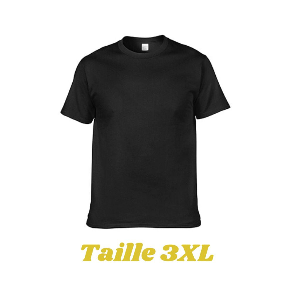 MissKraft - T-shirt Adulte - Noir - Taille 3XL