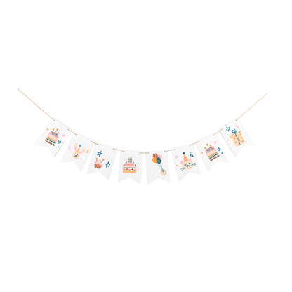 MissKraft Sublimation | Bannière de Fanions Drapeaux | 14 x 20 cm-Sublimé