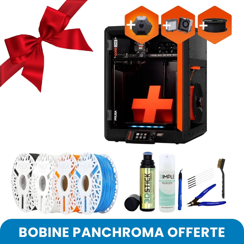 Pack Starter - Prusa Core One+ | + 1 Bobine Panchroma Offerte