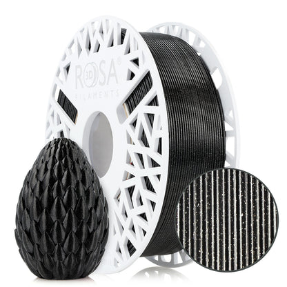 Rosa3D - PETG Galaxy HS - Noir (Black) - 1,75 mm - 1 kg
