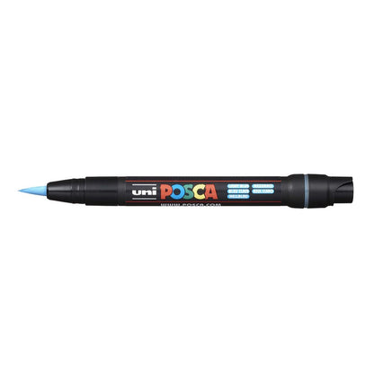 POSCA - Marqueur Pinceau - Bleu clair