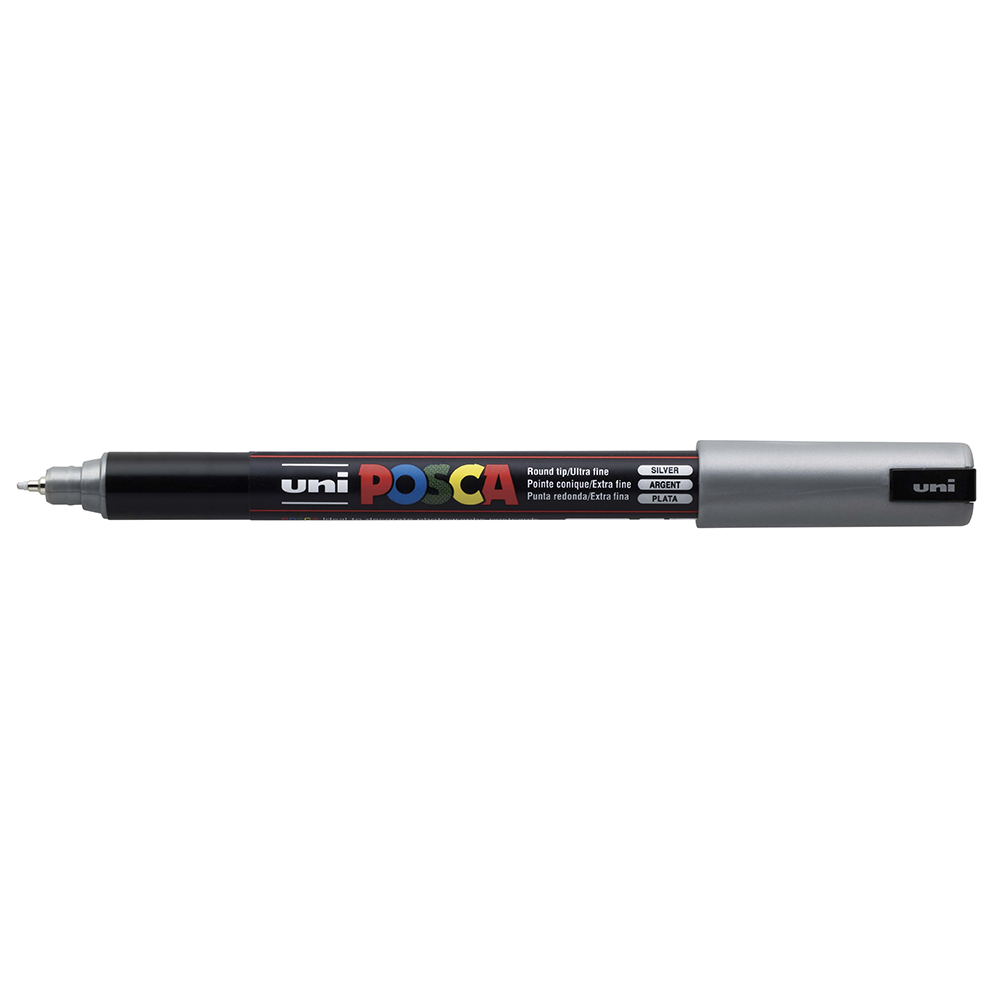 POSCA - Marqueur Pointe Extra Fine - Argent