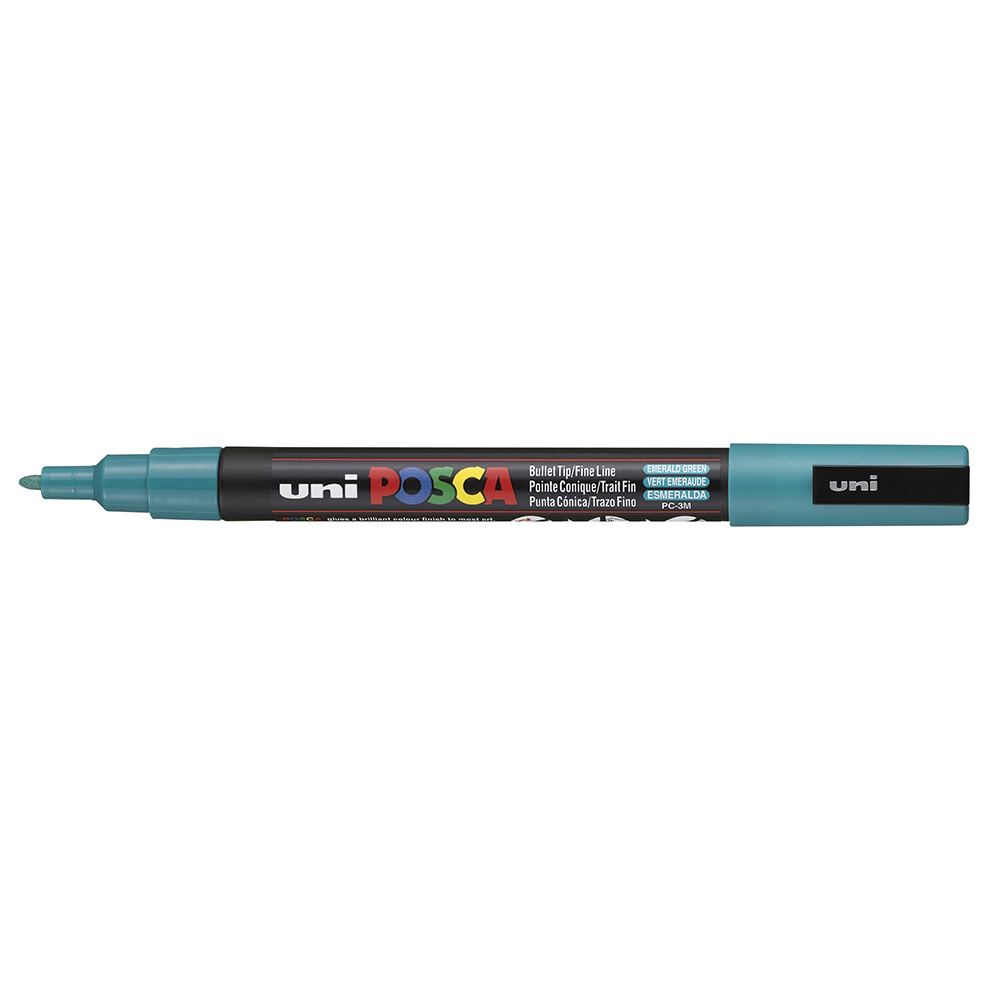 POSCA - Marqueur Pointe Conique Fine - Vert Émeraude