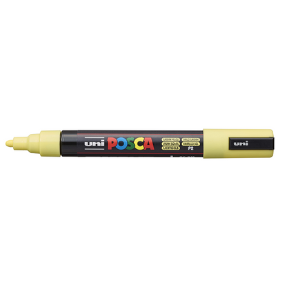 POSCA - Marqueur Pointe Conique Moyenne - Jaune Soleil