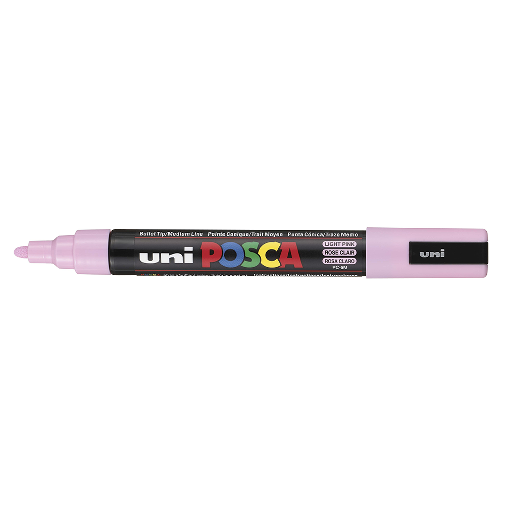 POSCA - Marqueur Pointe Conique Moyenne - Rose Clair