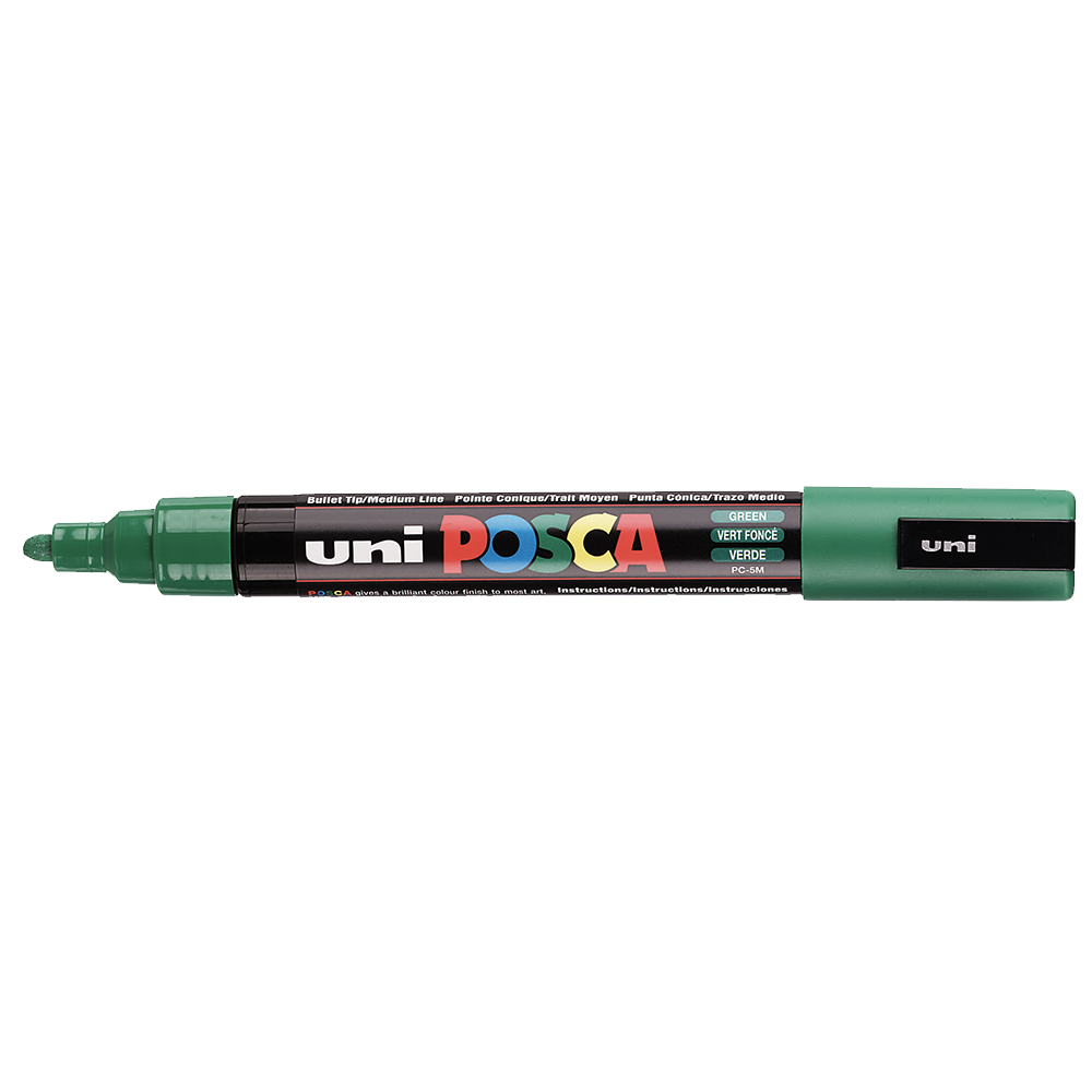 POSCA - Marqueur Pointe Conique Moyenne - Vert Foncé