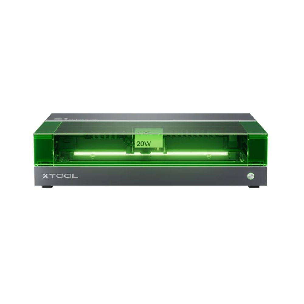 xTool - Pack S1 Deluxe -  Découpeur Laser à Diode Fermé - 20W - Noir