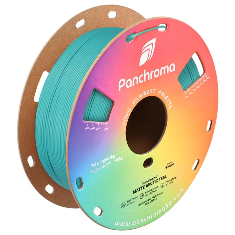 Panchroma PLA - Mat Bleu Arctique (Matte Arctic Teal) - 1,75 mm - 1 kg
