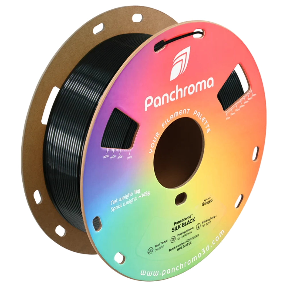 Panchroma PLA - Noir Soie (Silk Black) - 1,75 mm - 1 kg