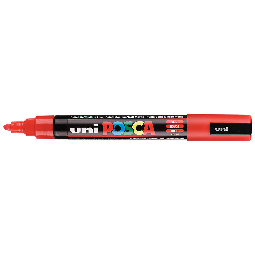 POSCA - Marqueur Pointe Conique Moyenne - Rouge