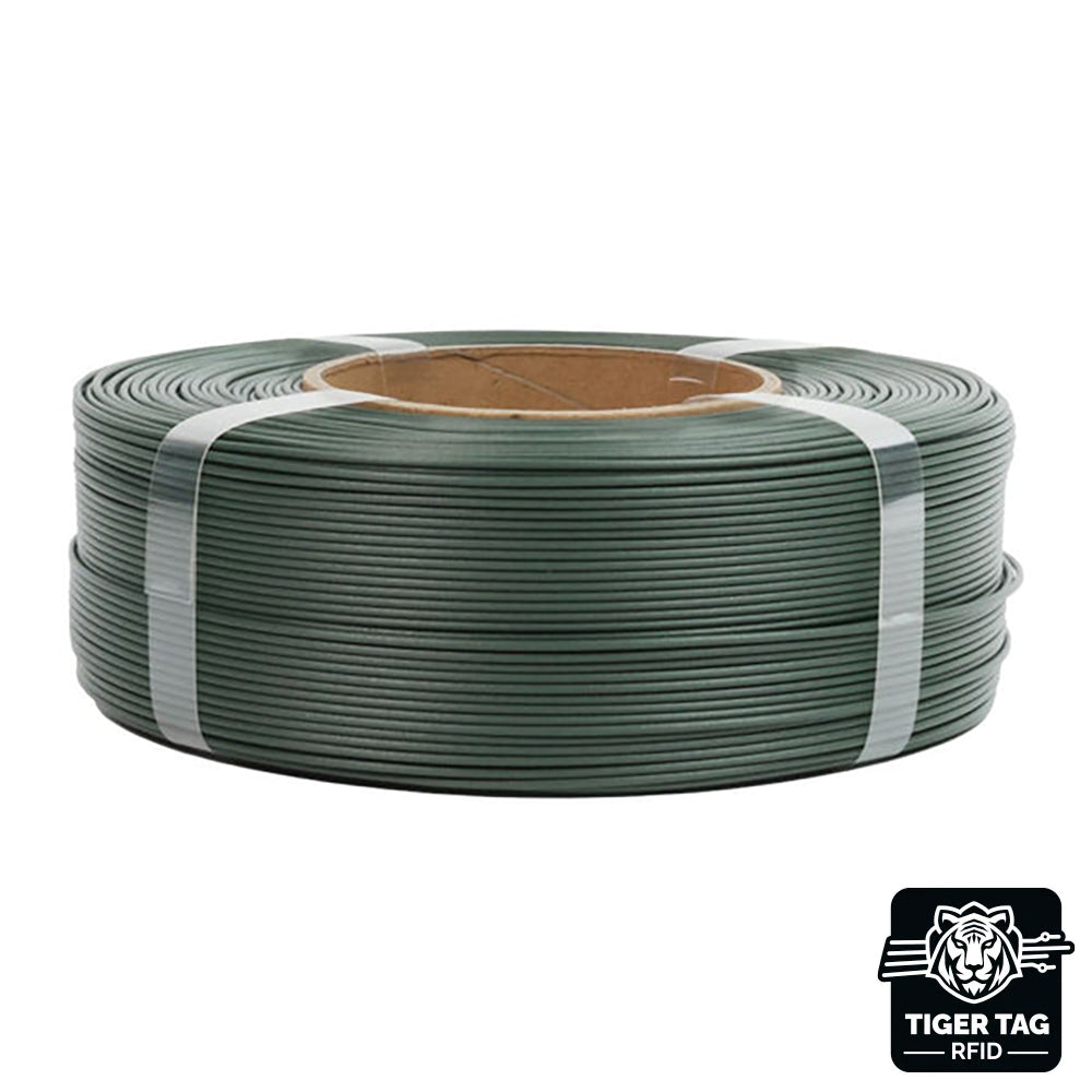 R3D - PETG-CF High-Speed (Carbon) - Vert Olive (Olive Green) - 1,75 mm - 1 kg Refill avec RFID TigerTag