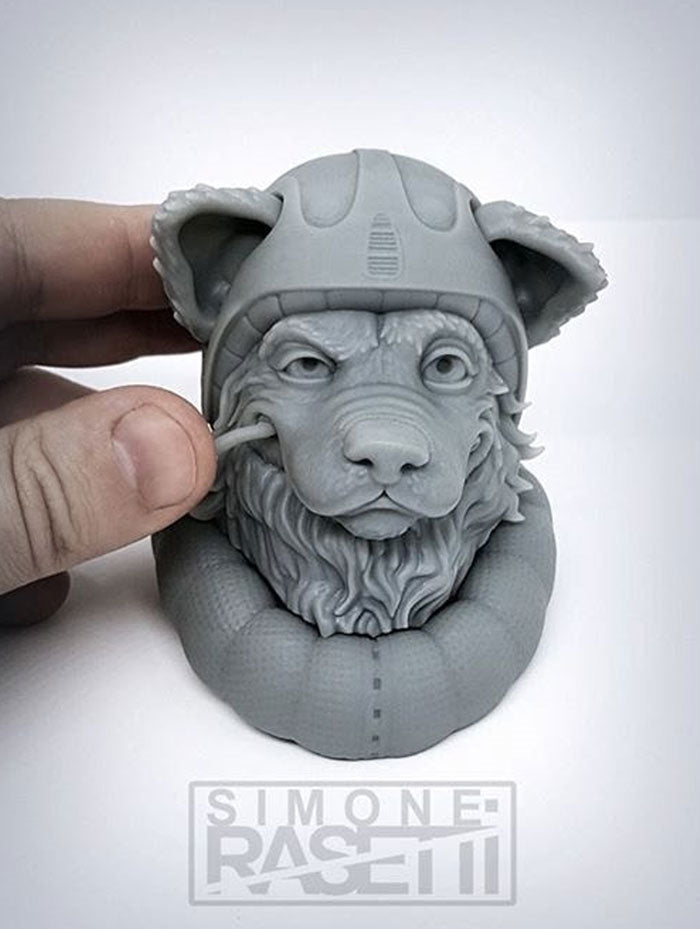Monocure3D - Rapid Resin - Gris clair (Grey) - 1 L, Resines UV, Monocure3D